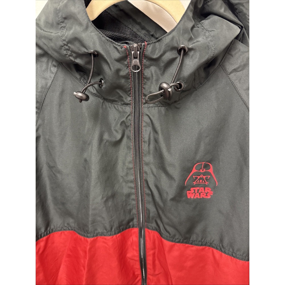 Disney Parks Original Darth Vader‎ Hooded Rain Coat Medium Star Wars - Picture 9 of 10